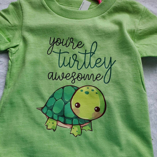 T Shirt Turtley Awesome