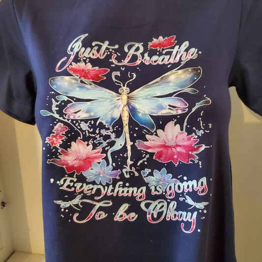 T Shirt Just Breath