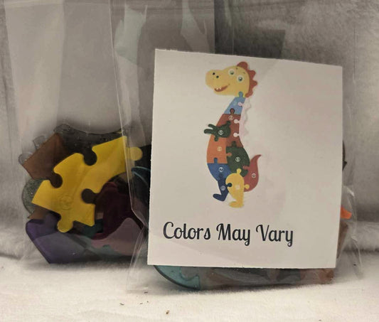 Puzzel resin Dinosaur