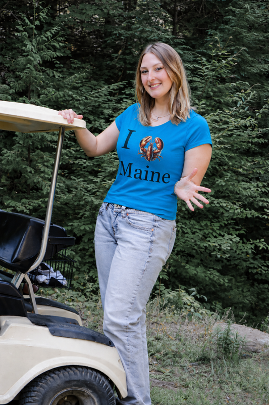 T Shirt I Love Maine