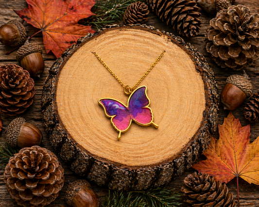 Pink and Purple Butterfly