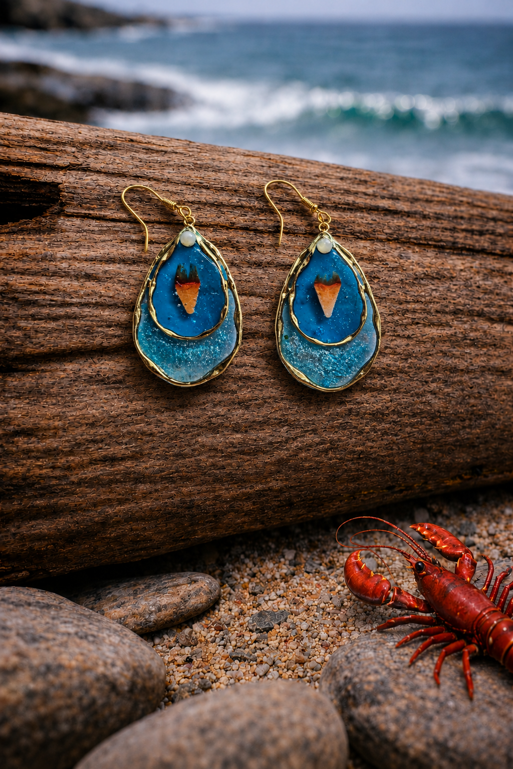 Lobster Notch Earrings