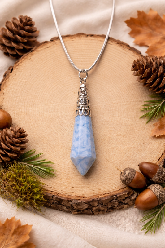 Clouds Pendulum Necklace