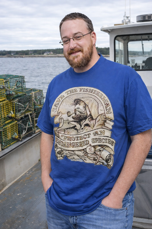 T shirt Save the Fisherman