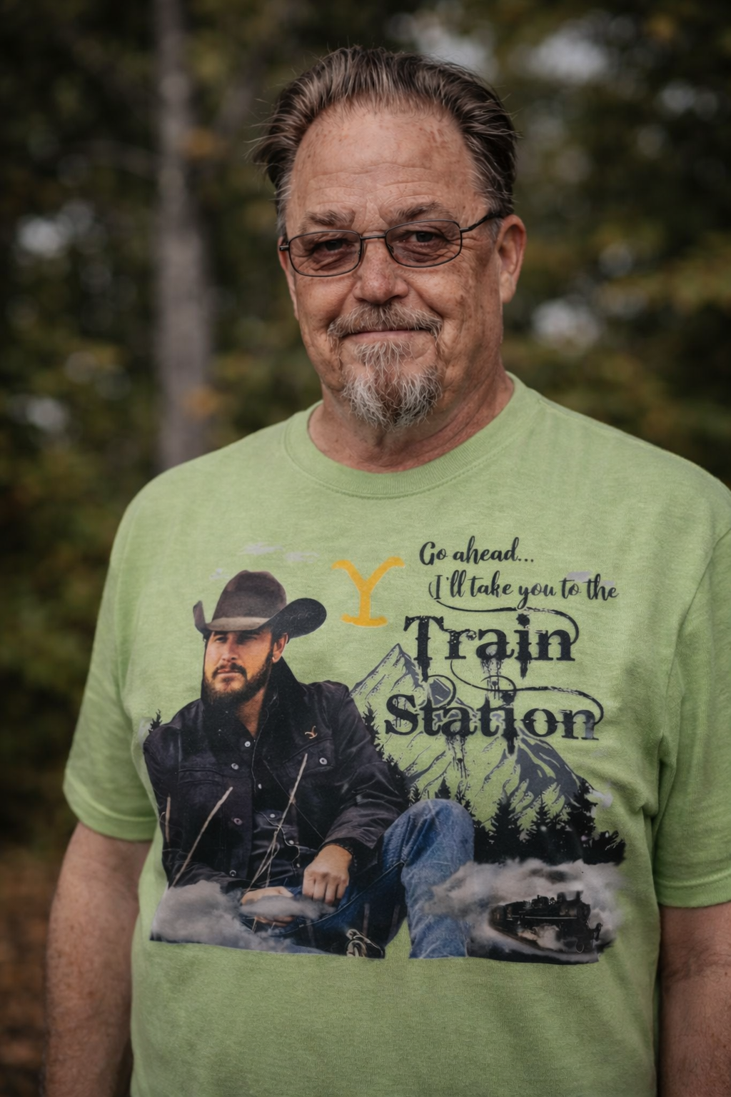 T Shirt Train Station