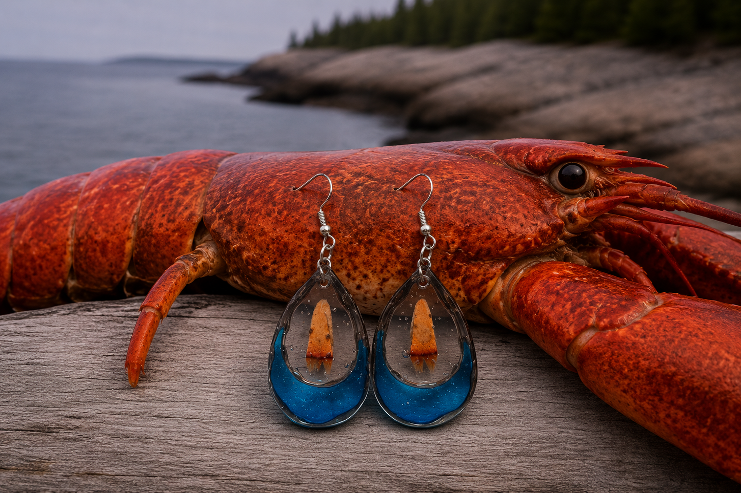 Lobster Notch Earrings