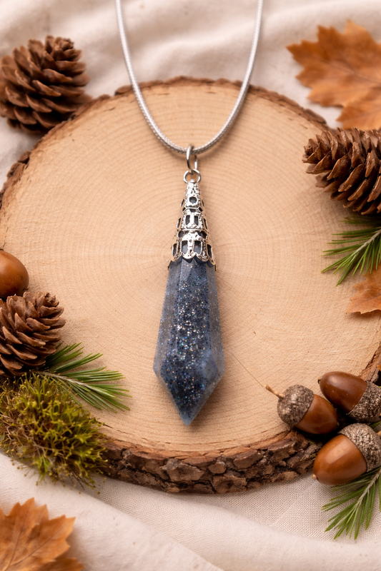 Smoky Pendulum Necklace