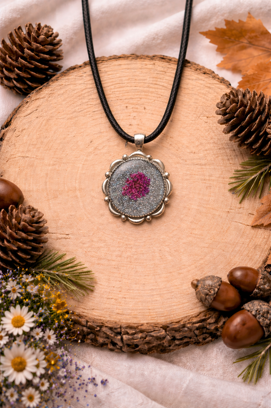 Necklace Purple Sparkle