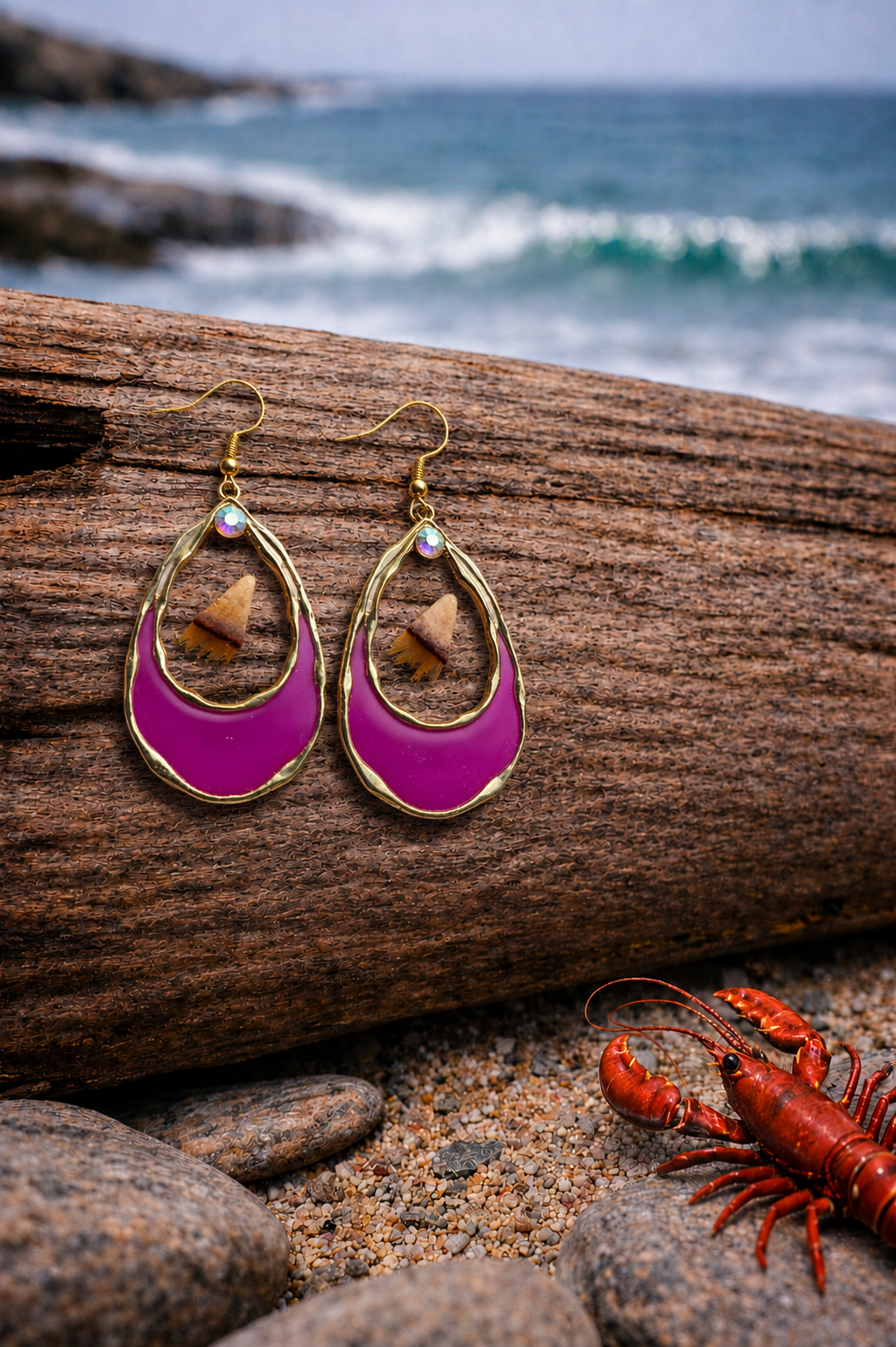 Lobster Notch Earrings