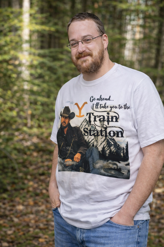 T Shirt Train Station