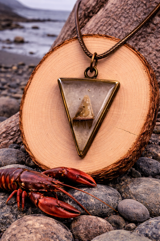 Lobster Notch Necklace triangle