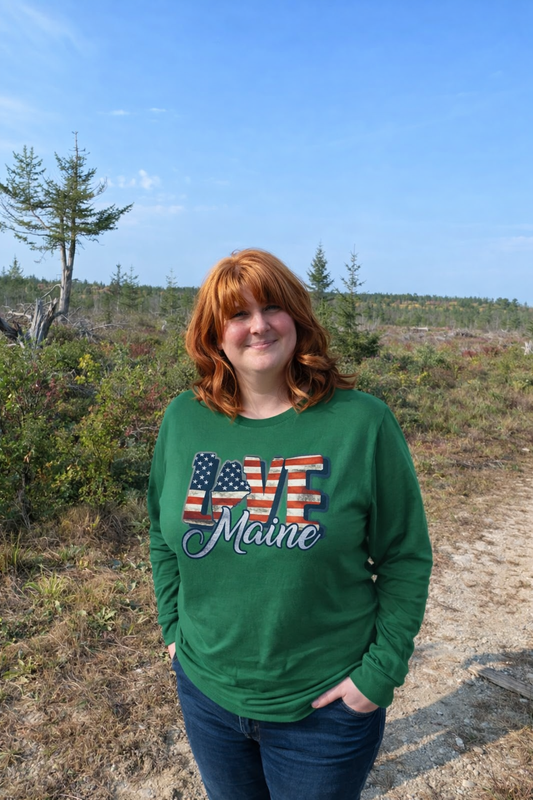 T Shirt Love Maine