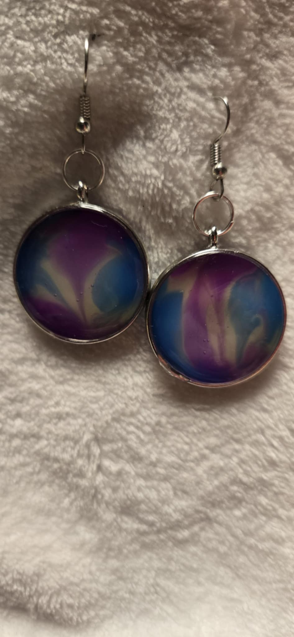 Swirls of Color Earrings