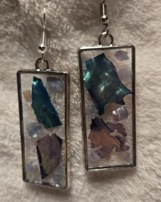 Albalone Shards Earrings