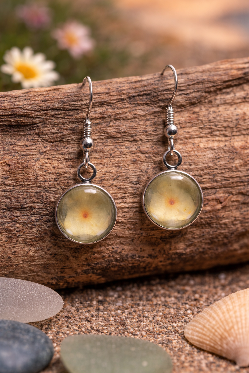 Daisy Dangle Earrings