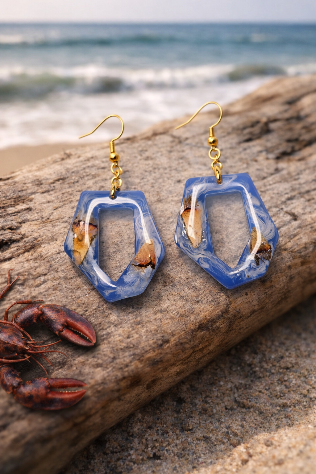 Lobster Notch Earrings