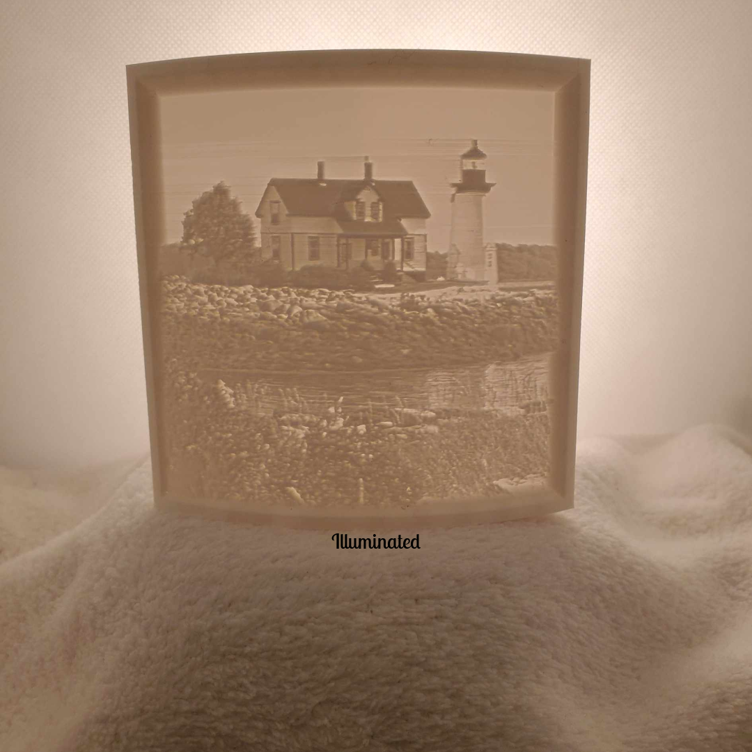 Gull Cottage Lithophane Night Light